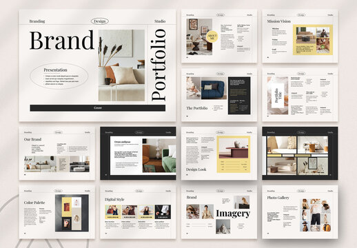 Brand Portfolio Landscape Template
