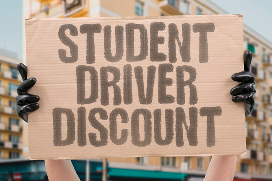 "Student Driver Discount" Good grades reduce teen premiums. STUDENT. DRIVER. DISCOUNT. GRADES. PREMIUM.