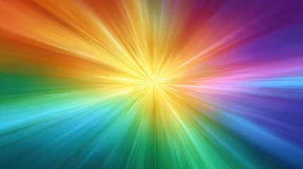 Obraz premium Vivid Representation of Emotion Through Color Diffusion in a Radiant Spectrum of Light for Artistic Inspiration and Expression