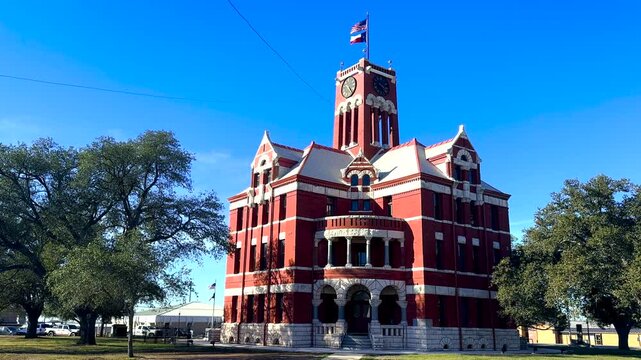Lee County Courthouse in Giddings, Texas | Historic Texas Landmark