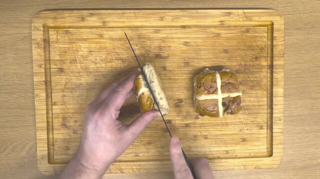 Prepare Hot Cross Buns
