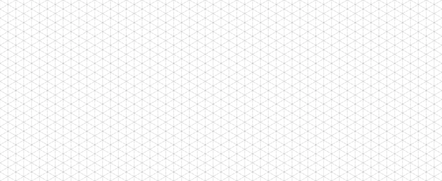 seamless isometric grid paper dashed linear triangular