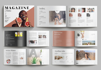 Fashion Magazine Template