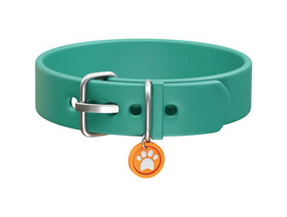 Pet Collar icon 3d render illustration 