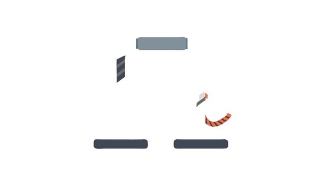  Adjustable Battle Rope Anchor for Versatile Use. Design of Fitness and Gym Icons.