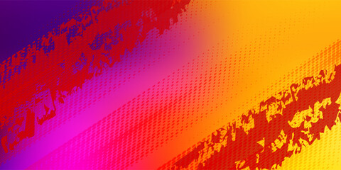 Abstract Blurred magenta purple yellow orange magenta purple background. Soft gradient backdrop with place for text. Vector illustration for your graphic design, banner, poster - Vector