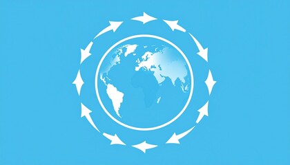 Fototapeta premium Global business network connection with world map and digital shield technology