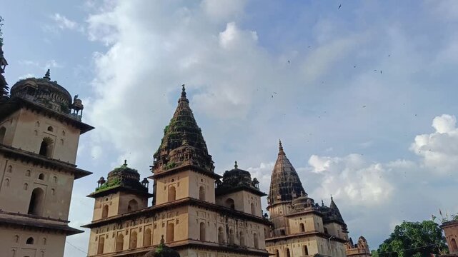 Chaturbhuj temple in orchha in madhya pradesh, india.