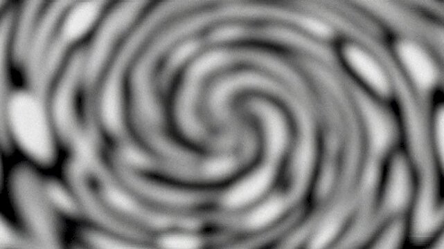 4K footage of abstract black and white fluid wave texture with intersecting lines. generated with AI