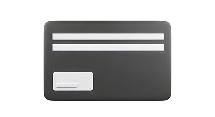 Fototapeta premium Minimalist Credit Card Icon
