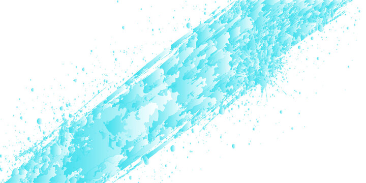 Abstract blue background with a clean nature wave and fresh water splash ripple texture featuring transparent liquid bubbles and motion in a clear cold underwater sea backdrop