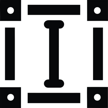 scroll bar vertical track silhouette vector illustration on transparent background