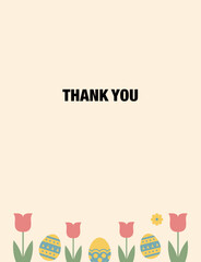 Thank you card