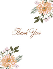 Thank you card