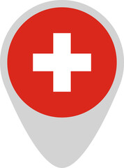 Obraz premium swiss flag