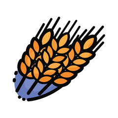 Wheat Ear Illustration.
