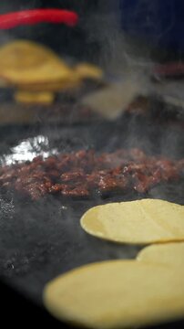 Sizzle on the Plancha: Slow Motion Taco Grill