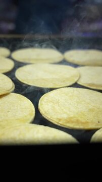 Golden on the Griddle: Tortillas in Slow Motion