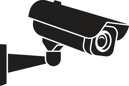 CCTV camera, surveillance, security, monitoring, vector illustration