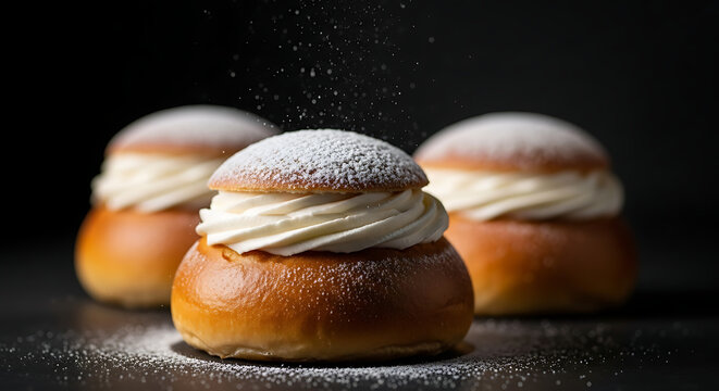 Semla or semlor, vastlakukkel, laskiaispulla is a traditional sweet roll baked in various forms in the nordic countries in sweden, finland, estonia, norway, denmark, especially shrove monday and shrov