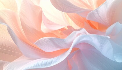 _Abstract organic forms floating in an undefined space,_no reference for scale,_sof