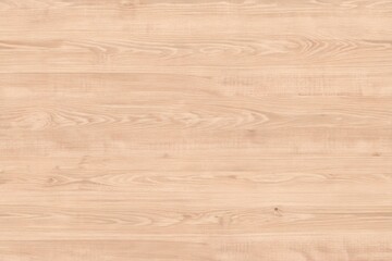Fototapeta premium natural light warm beige blonde oak wood subtle straight grain plank floor texture seamless background