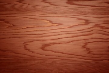 Obraz premium natural medium warm reddish brown oak wood curved wavy grain plank floor texture seamless background