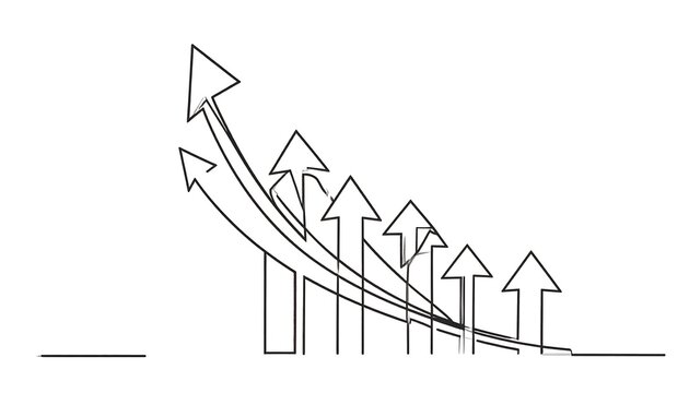 Ascending Arrows Bypass Falling Ones