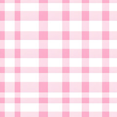 pastel strawberry pink gingham pattern