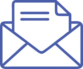 Email with document icon