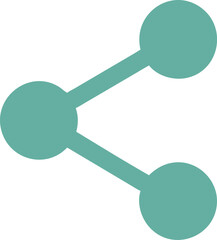 Minimalist share icon