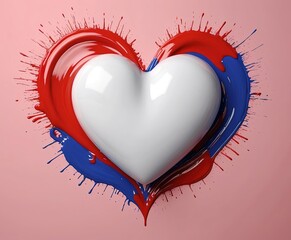 Cute Colorful Star Shaped Balloons with Happy Faces 3D Render