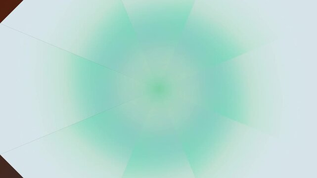 Soft turquoise abstract radial glow with a pale background and circular center.