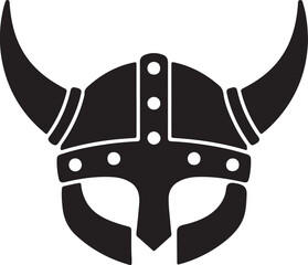 Viking Helmet Silhouette 