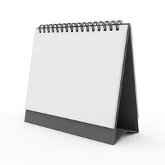 Blank calendar on a stand
