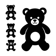 Obraz premium Silhouette of a Woman with Flowing Hair and a Dress female person