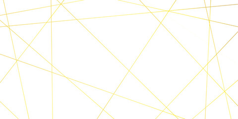 Obraz premium Luxury banner golden geometric lines overlap design. Golden Seamless random chaotic lines on transparent background.