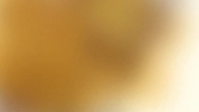 Soft Golden Yellow and White Gradient Background, Abstract Bokeh Lights, Smooth Transition