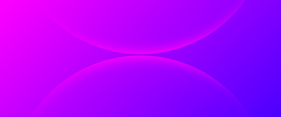 A modern vector background featuring soft, overlapping circular layers in a vivid purple and violet gradient. Perfect for creative branding and digital wallpapers.