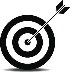 dart hitting the target