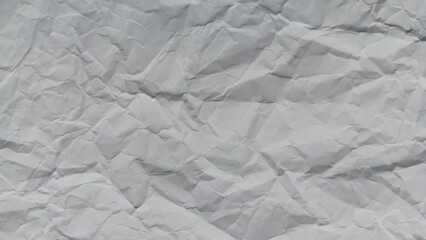 Obraz premium white crumpled paper