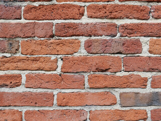 Obraz premium red brick wall background