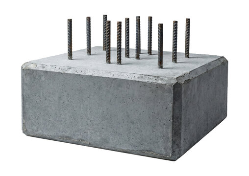 Insulated concrete form (ICF) foundations.