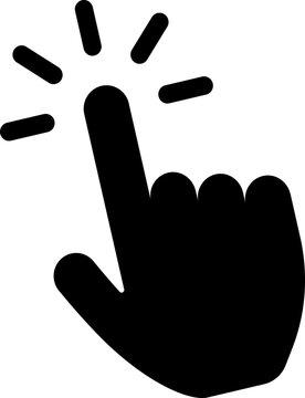 Click cursor icon . computer mouse symbol. Arrow, hand, hourglass, mouse, zoom click icons. Computer mouse click cursor arrow and loading icons. Mouse click cursor symbol