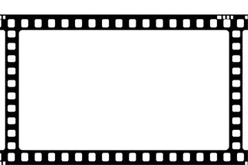 35mm Film Frame Overlay Transparent PNG