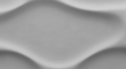Fototapeta premium Blurry grayscale image with smooth curved shapes