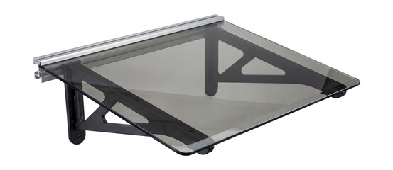 Carbon fiber external window sill.