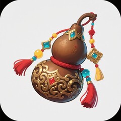 Chinese ancient style texture gourd