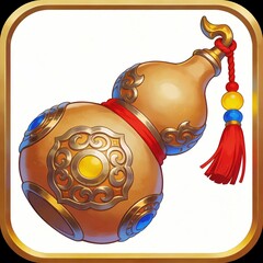 Chinese ancient style texture gourd