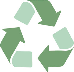 Green Recycle Symbol